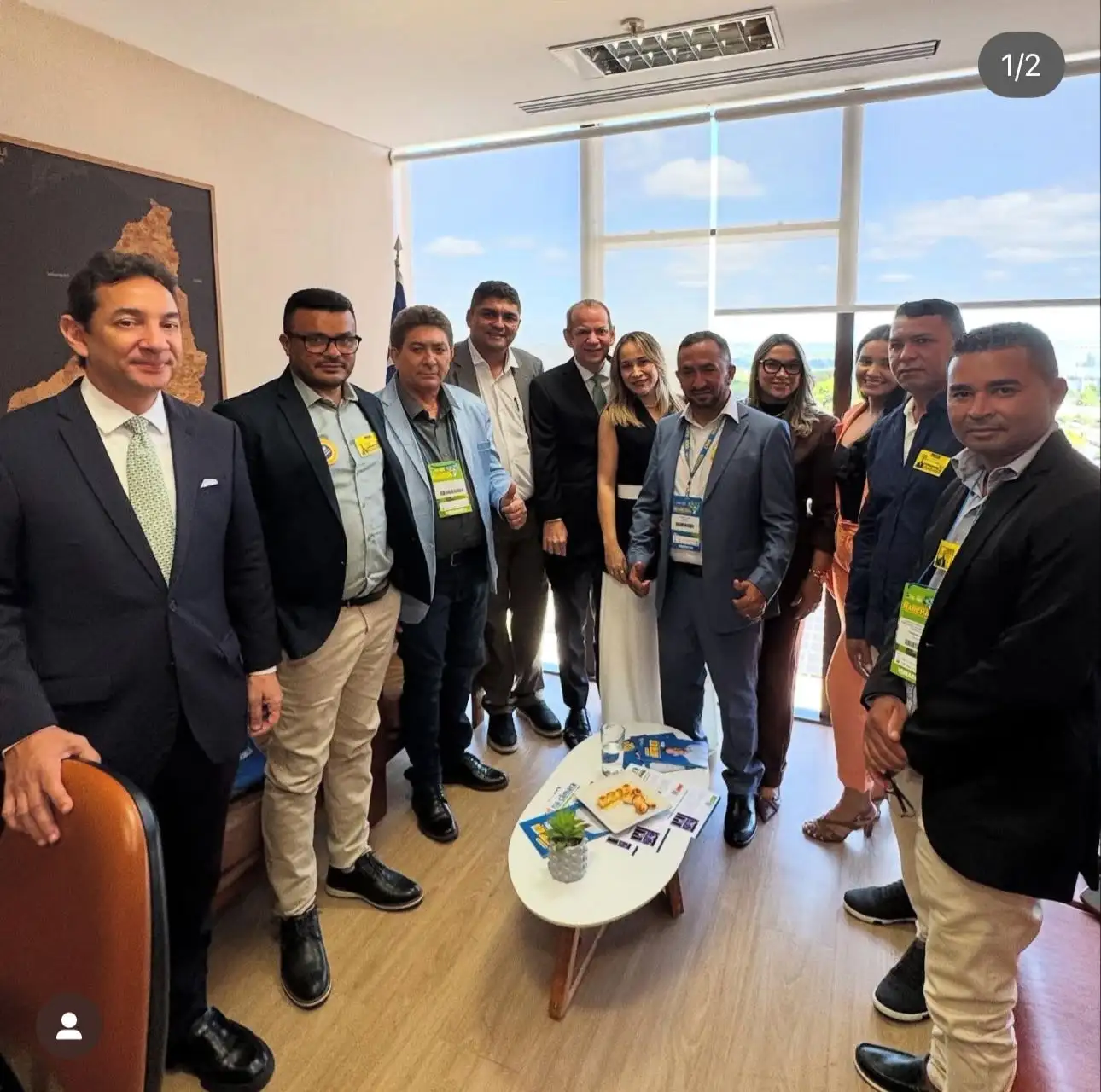 Visita ao gabinete do deputado federal Castro Neto